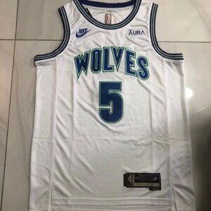 Minnesota Timberwolves Anthony Edwards  White  Jersey